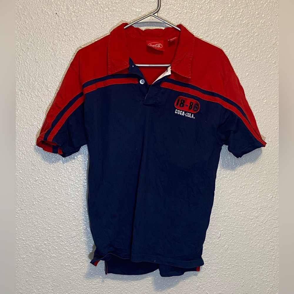 vintage coca cola polo shirt